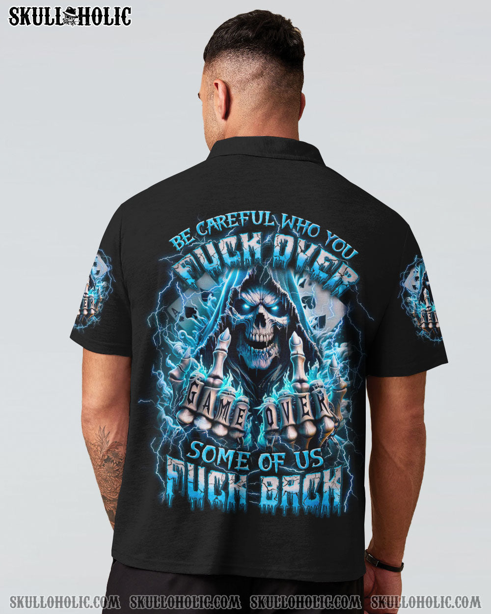 BLISSCORNERS BE CAREFUL WHO YOU F OVER ALL OVER PRINT