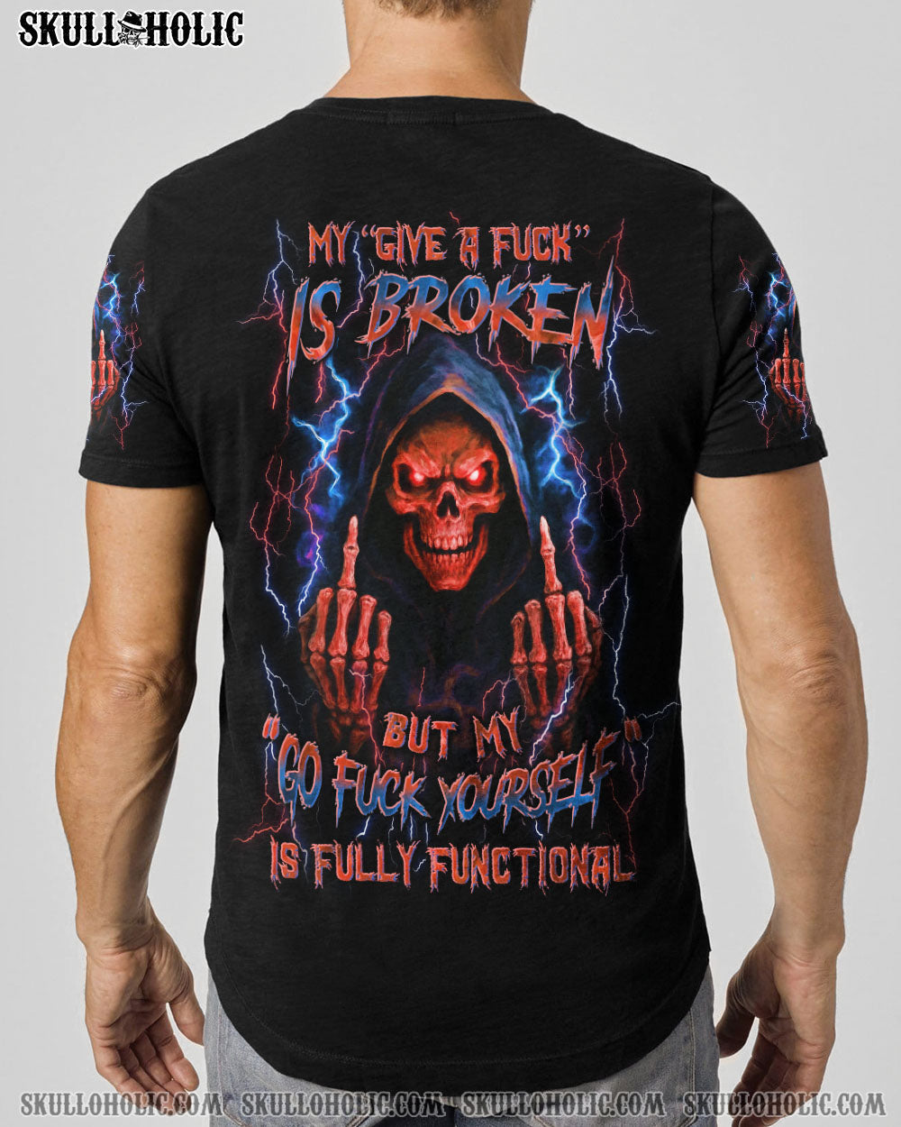BLISSCORNERS MY GIVE A F IS BROKEN ALL OVER PRINT