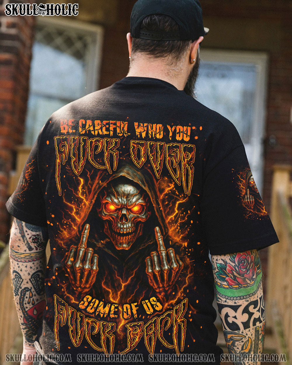 BLISSCORNERS BE CAREFUL ALL OVER PRINT