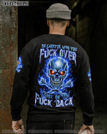 BLISSCORNERS BE CAREFUL FIRE SKULL ALL OVER PRINT