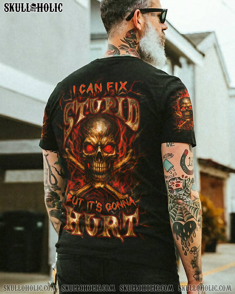 BLISSCORNERS I CAN FIX STUPID BUT IT'S GONNA HURT ALL OVER PRINT