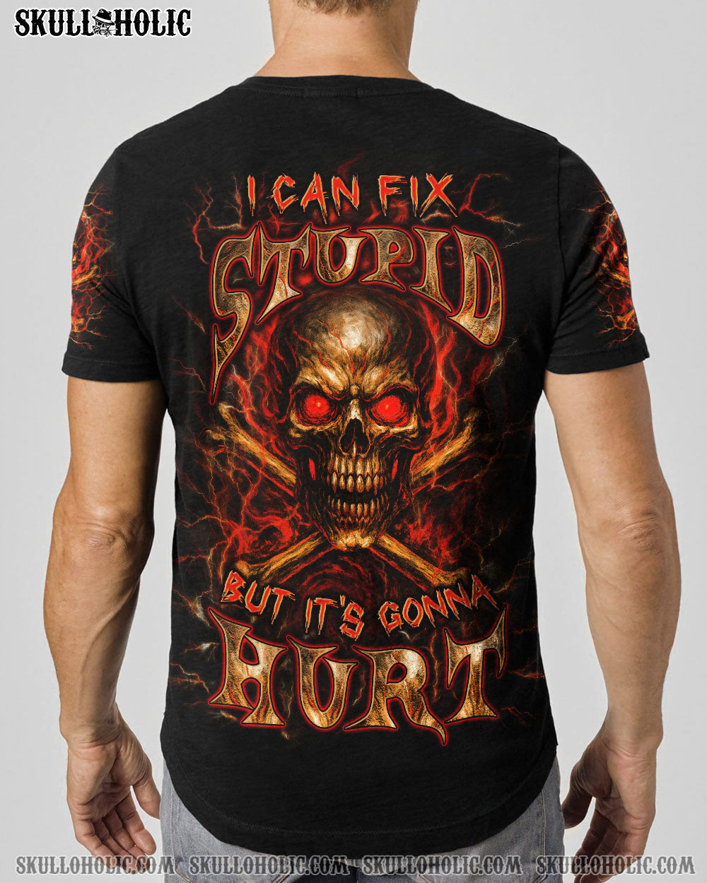 BLISSCORNERS I CAN FIX STUPID BUT IT'S GONNA HURT ALL OVER PRINT