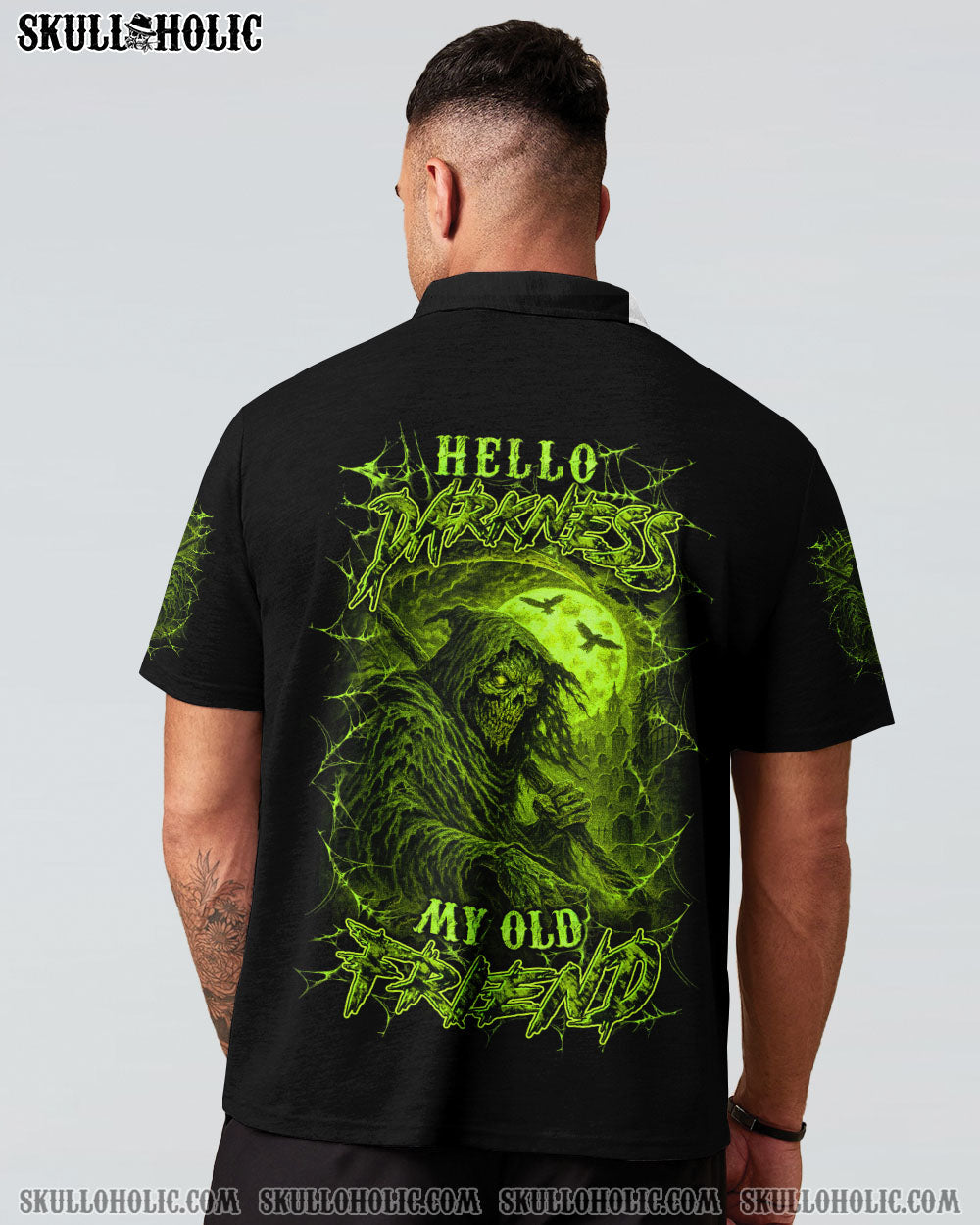BLISSCORNERS HELLO DARKNESS MY OLD FRIEND ALL OVER PRINT