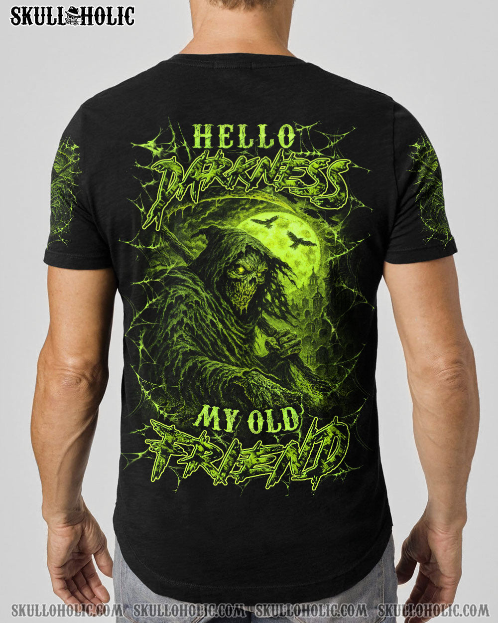 BLISSCORNERS HELLO DARKNESS MY OLD FRIEND ALL OVER PRINT