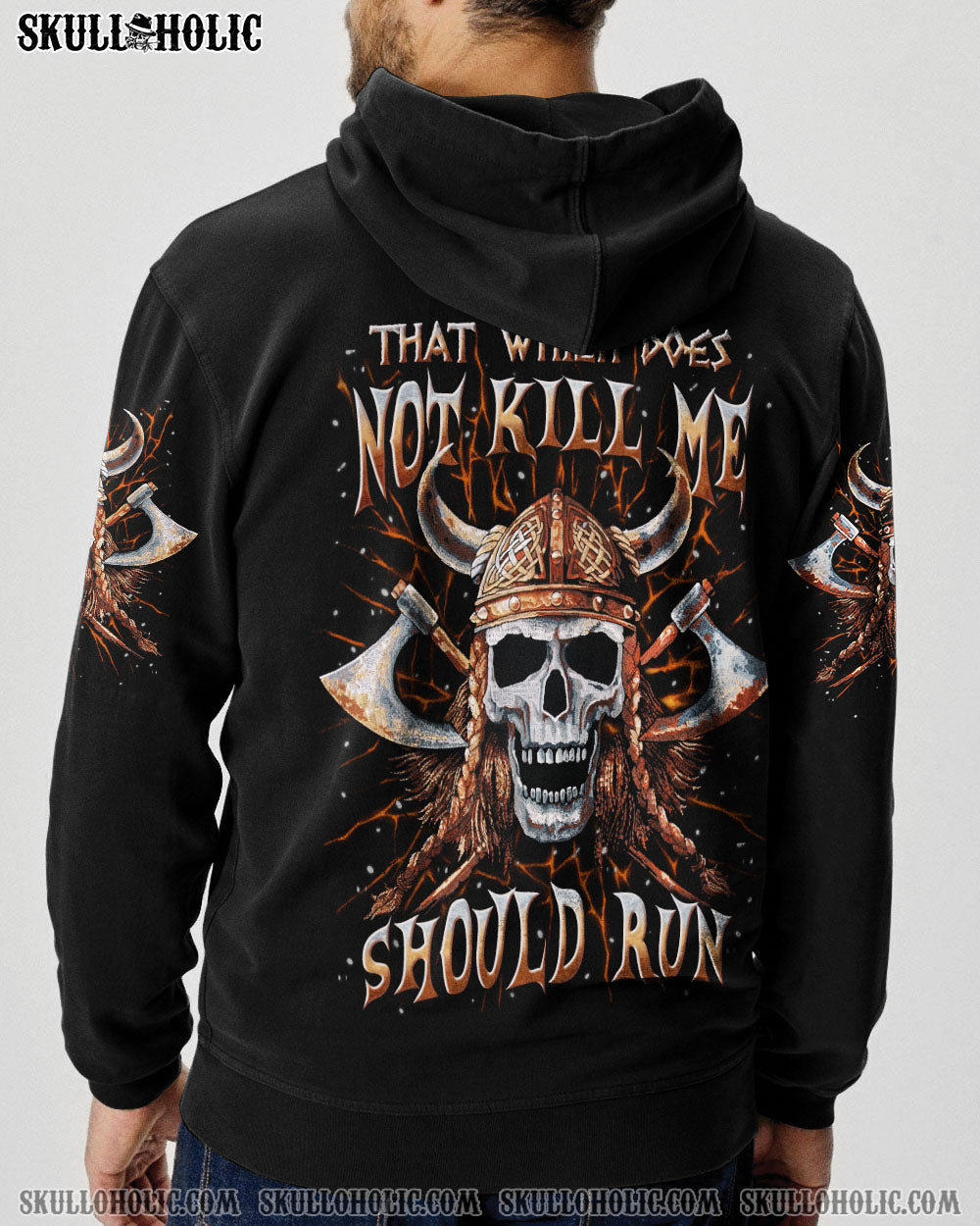 BLISSCORNERS THAT WHICH DOES NOT KILL ME SHOULD RUN ALL OVER PRINT