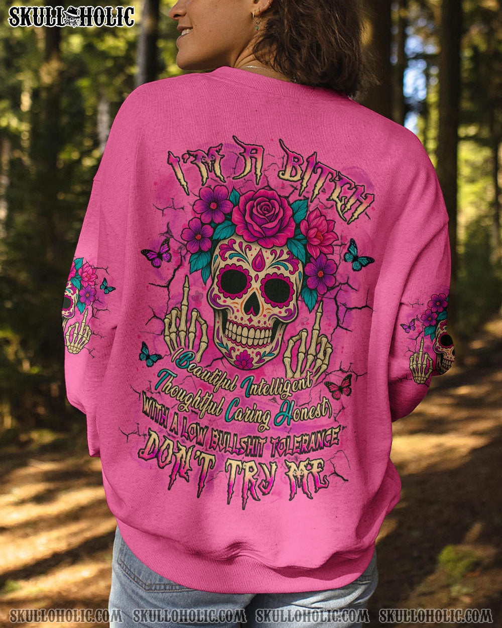 BLISSCORNERS I'M A B DON'T TRY ME ALL OVER PRINT
