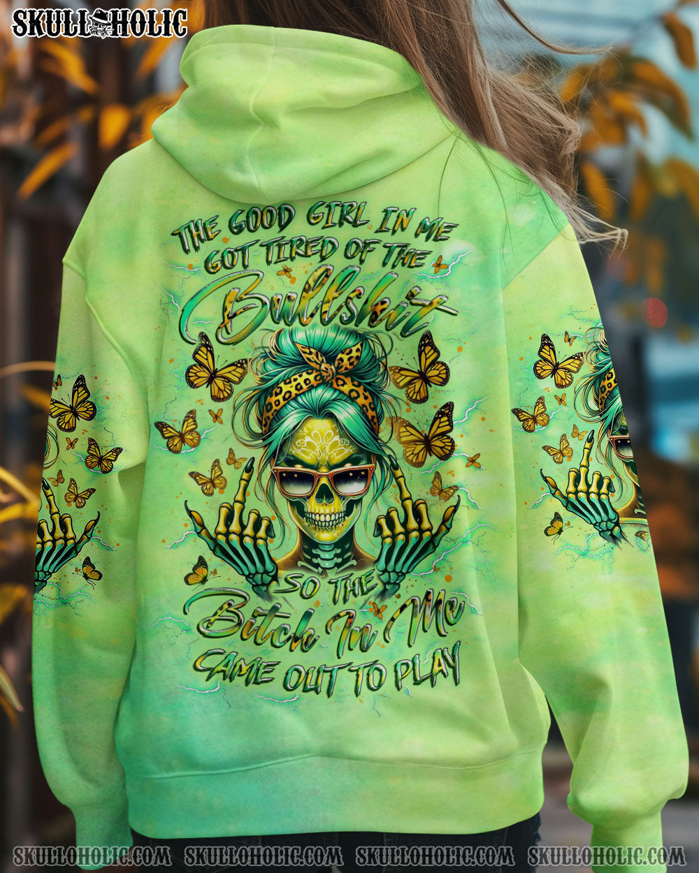 BLISSCORNERS THE GOOD GIRL IN ME ALL OVER PRINT