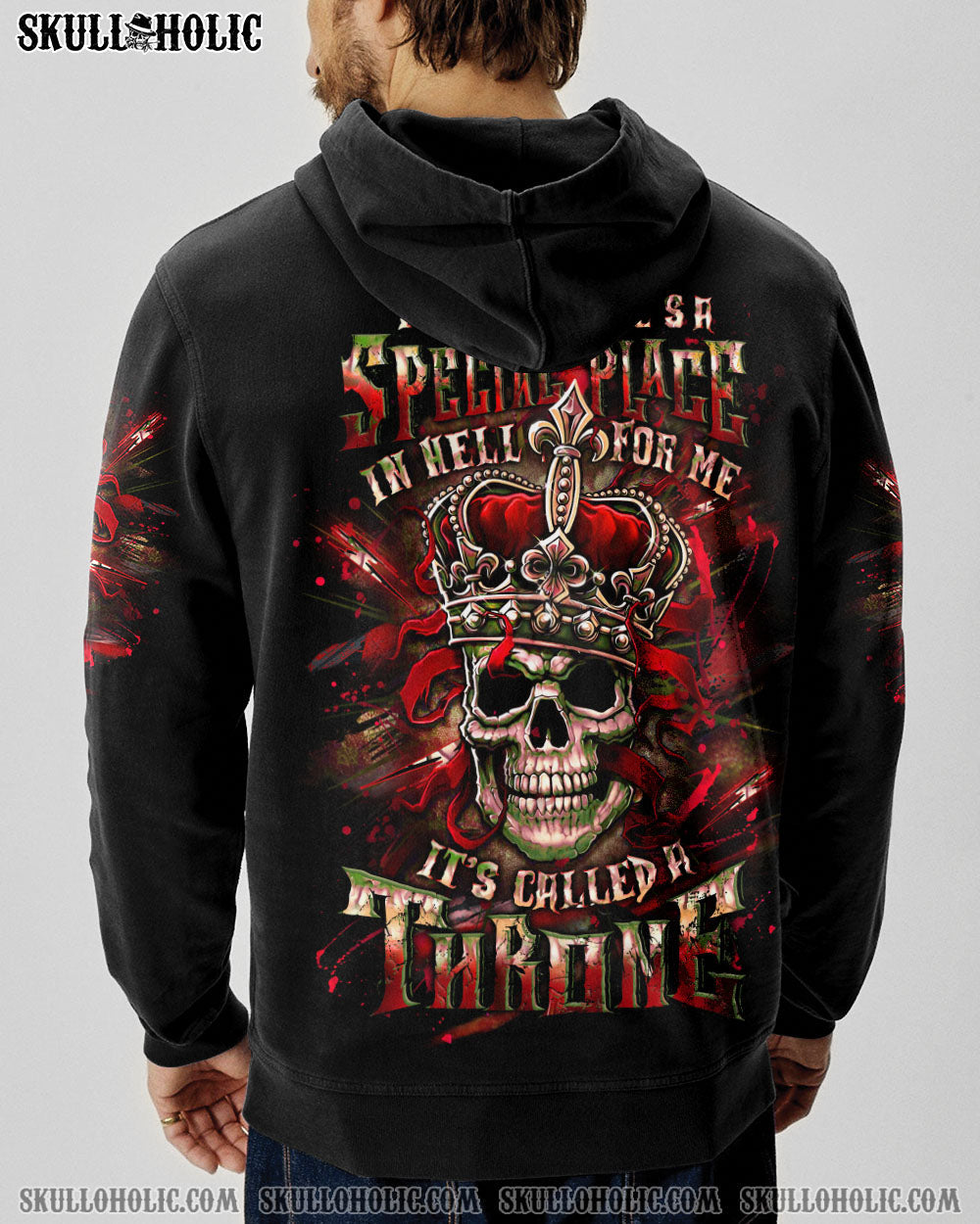 BLISSCORNERS THRONE SKULL ALL OVER PRINT