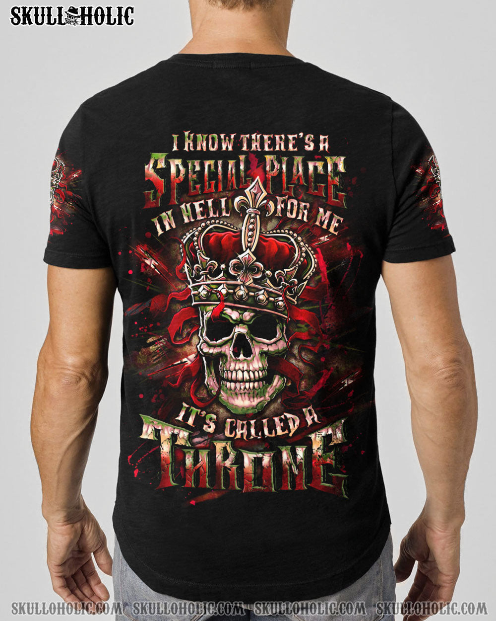 BLISSCORNERS THRONE SKULL ALL OVER PRINT
