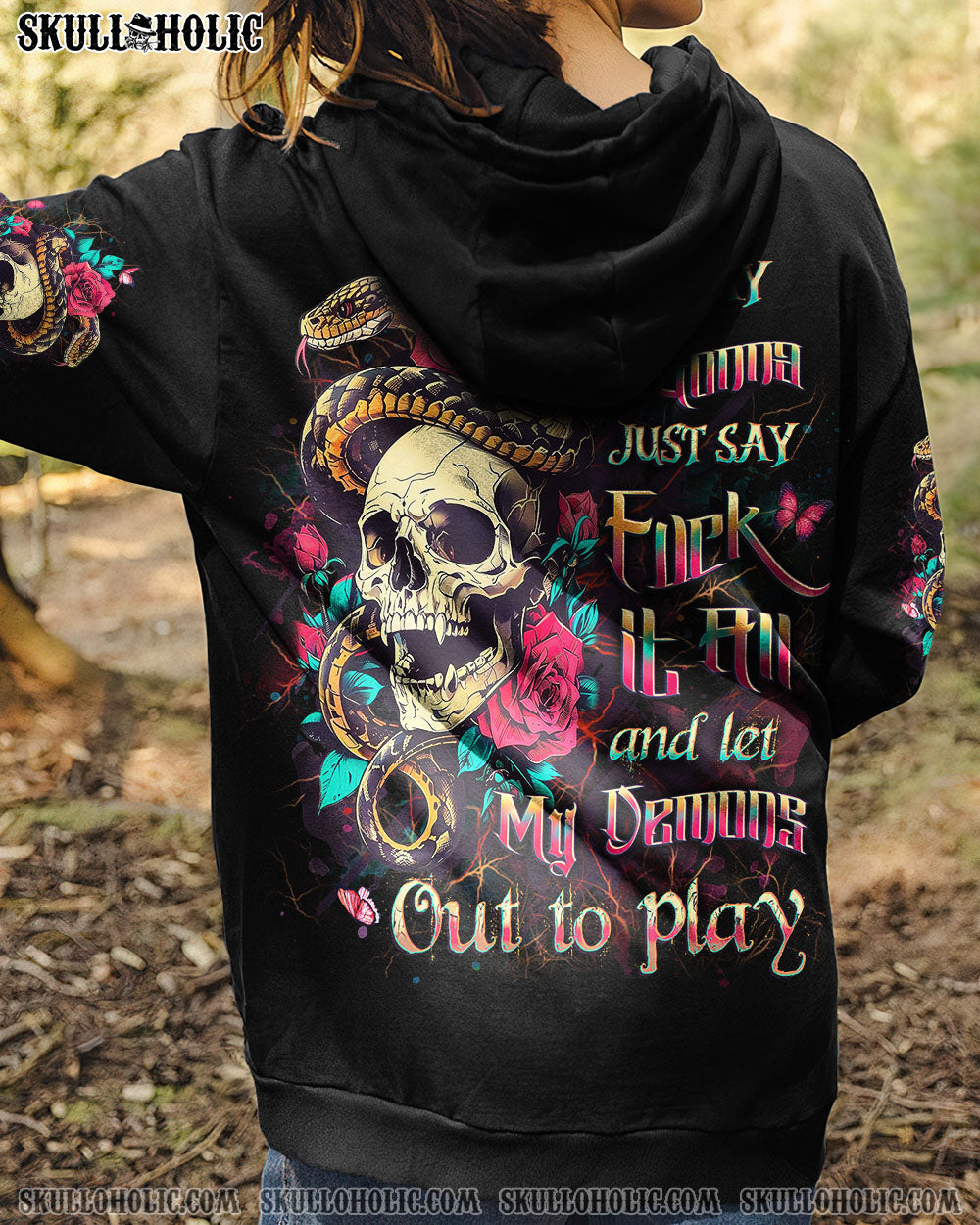 BLISSCORNERS ONE DAY I'M GONNA JUST SAY ALL OVER PRINT