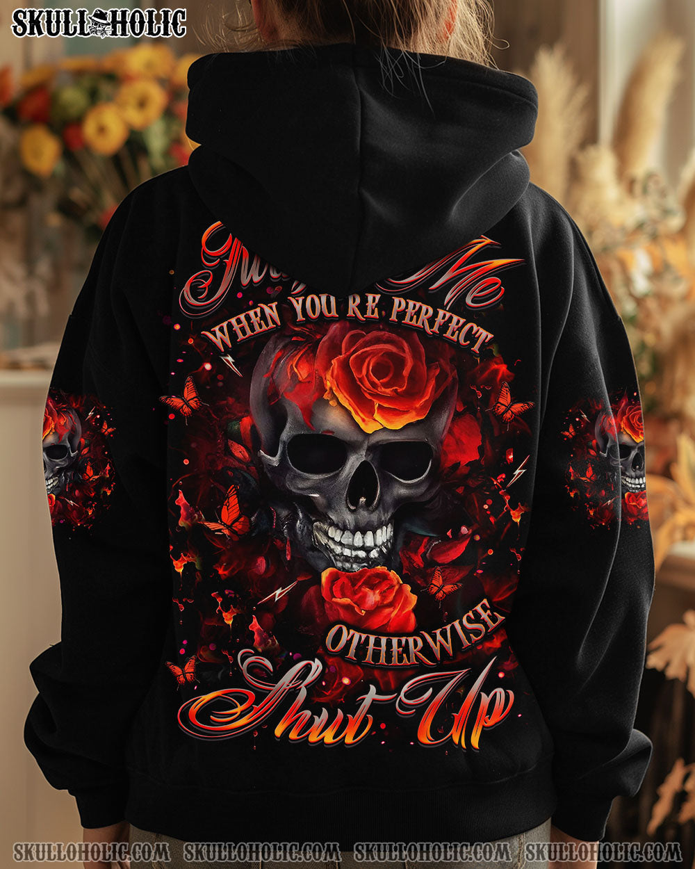 BLISSCORNERS JUDGE ME WHEN SKULL ALL OVER PRINT