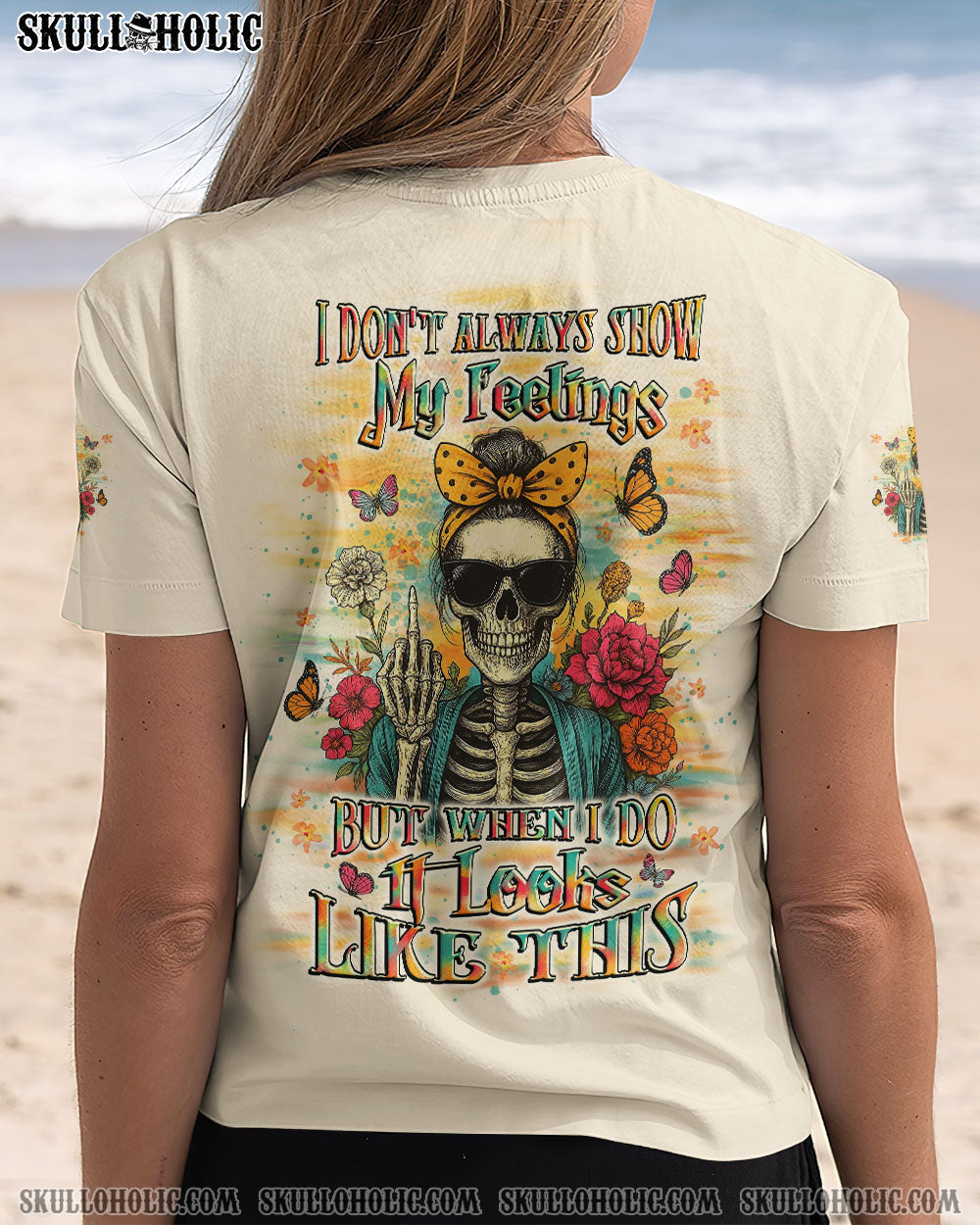 BLISSCORNERS I DON'T ALWAYS SHOW MY FEELINGS ALL OVER PRINT