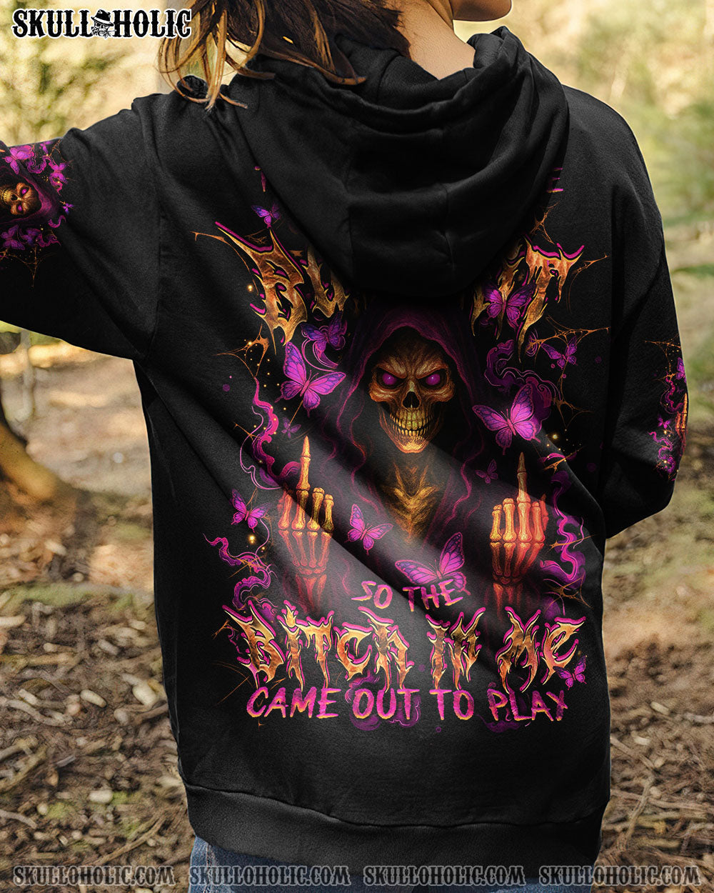 BLISSCORNERS THE GOOD GIRL IN ME ALL OVER PRINT