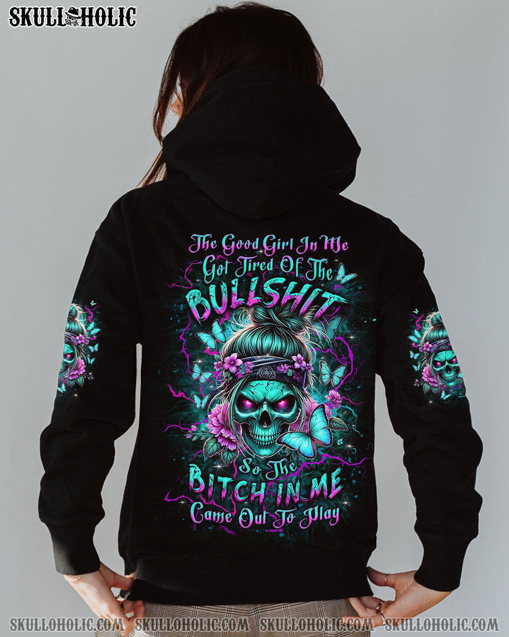BLISSCORNERS THE GOOD GIRL IN ME ALL OVER PRINT