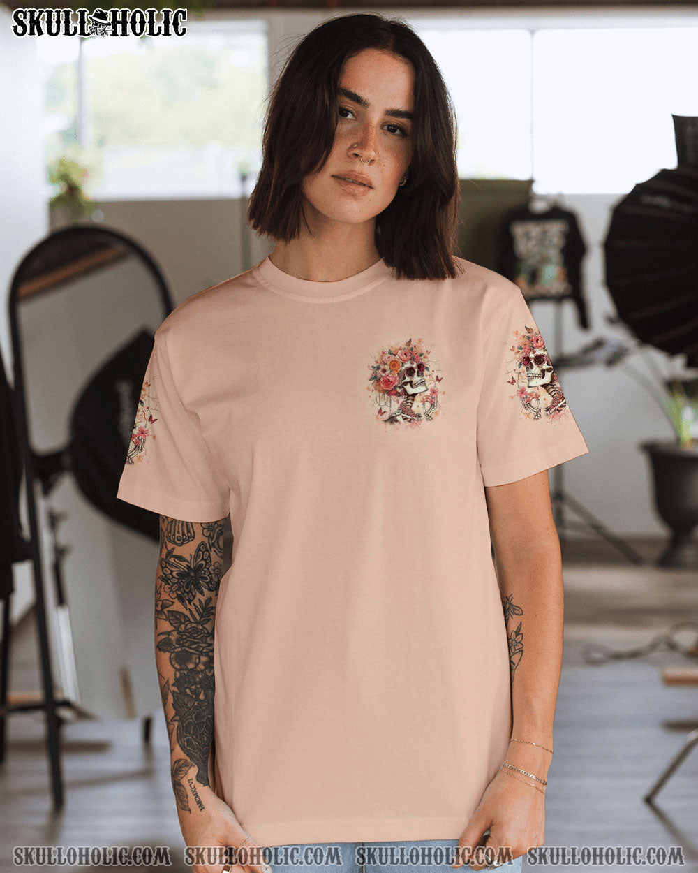 BLISSCORNERS AT LEAST I'M NOT YOU SKULL MOM LIFE ALL OVER PRINT
