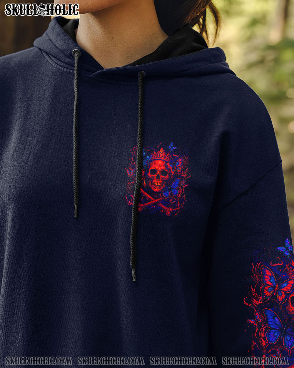 BLISSCORNERS I'M THE F QUEEN SKULL ALL OVER PRINT