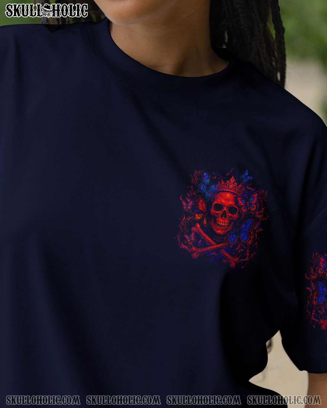 BLISSCORNERS I'M THE F QUEEN SKULL ALL OVER PRINT