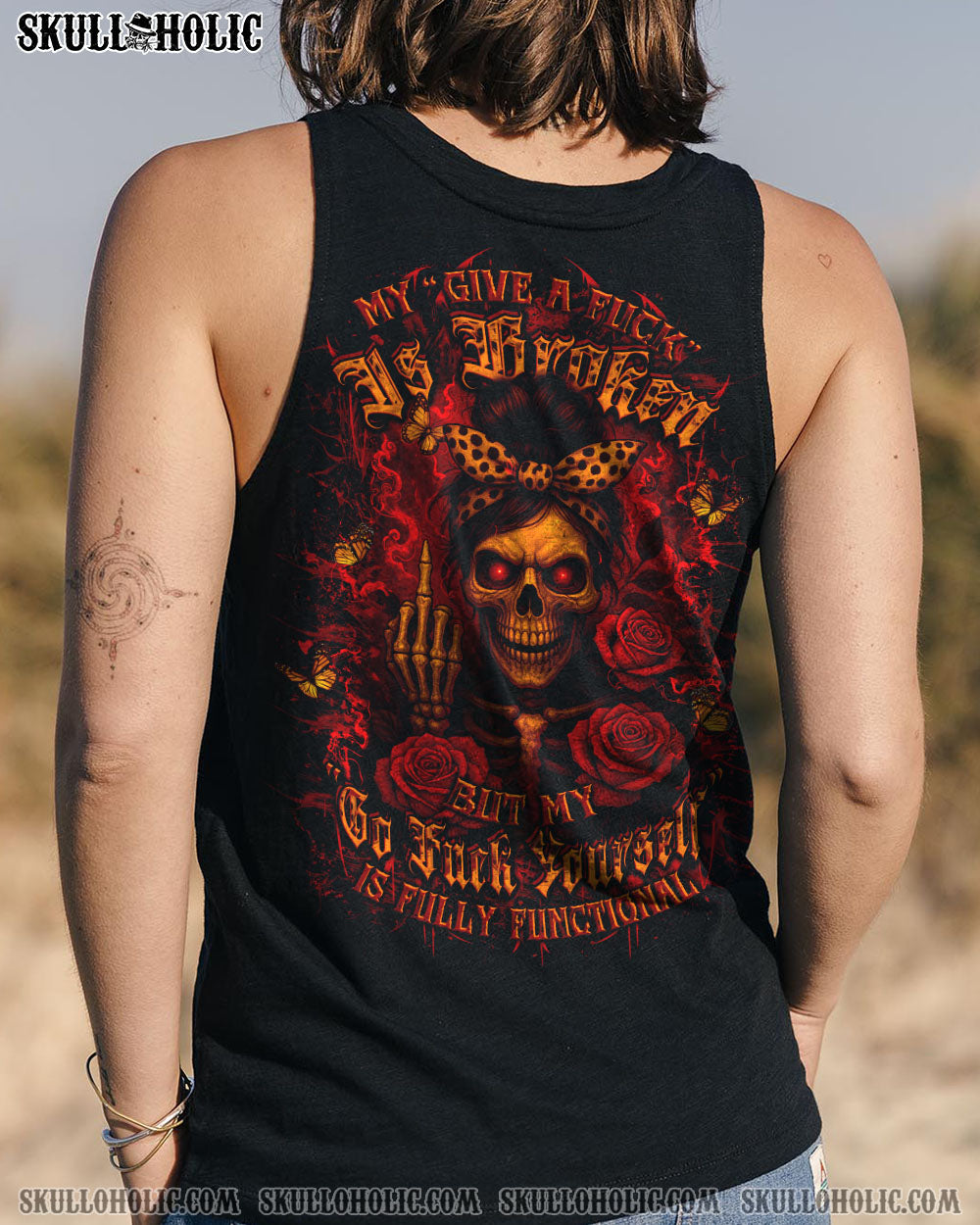 BLISSCORNERS MY GIVE A F IS BROKEN ALL OVER PRINT