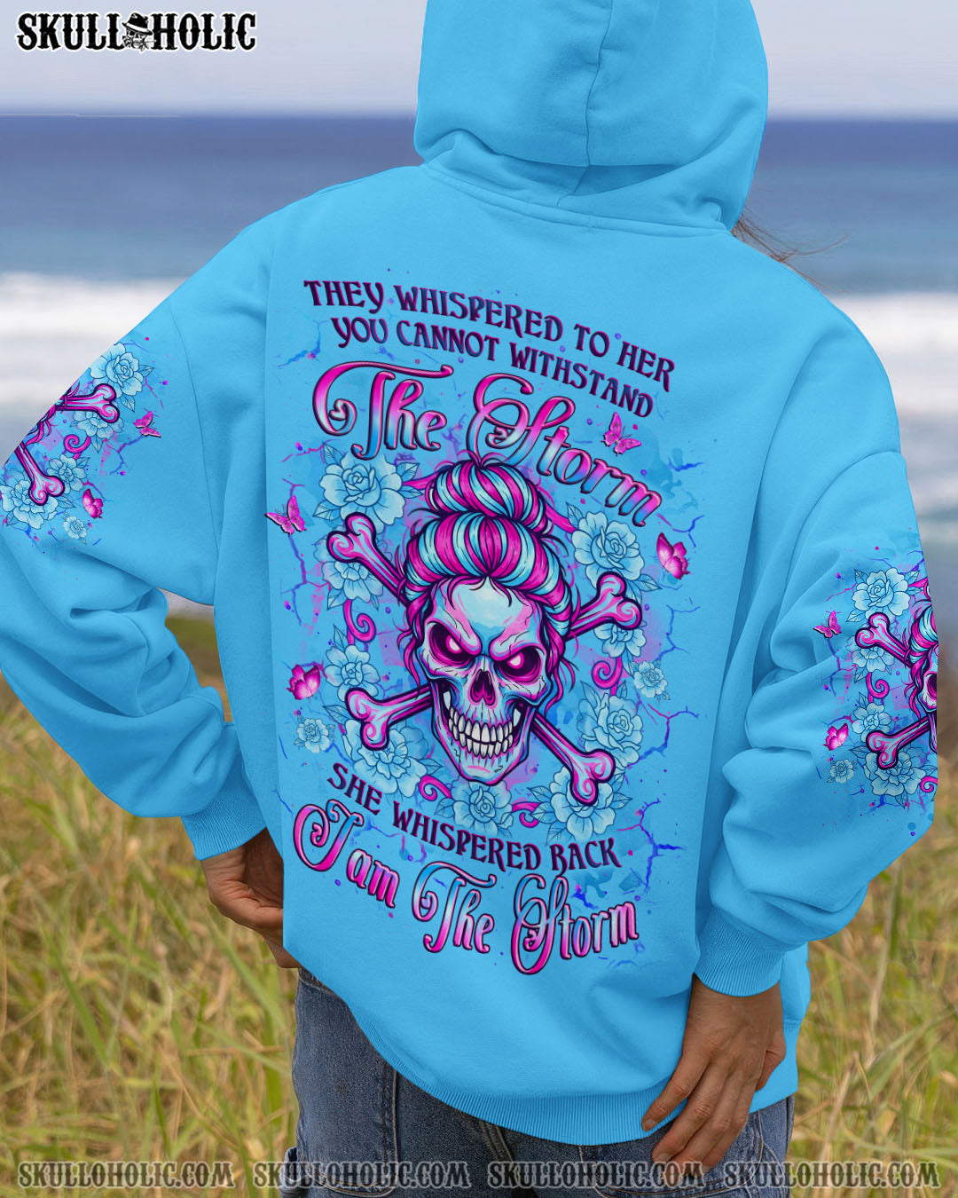BLISSCORNERS I'M A B DON'T TRY ME MESSY BUN ALL OVER PRINT