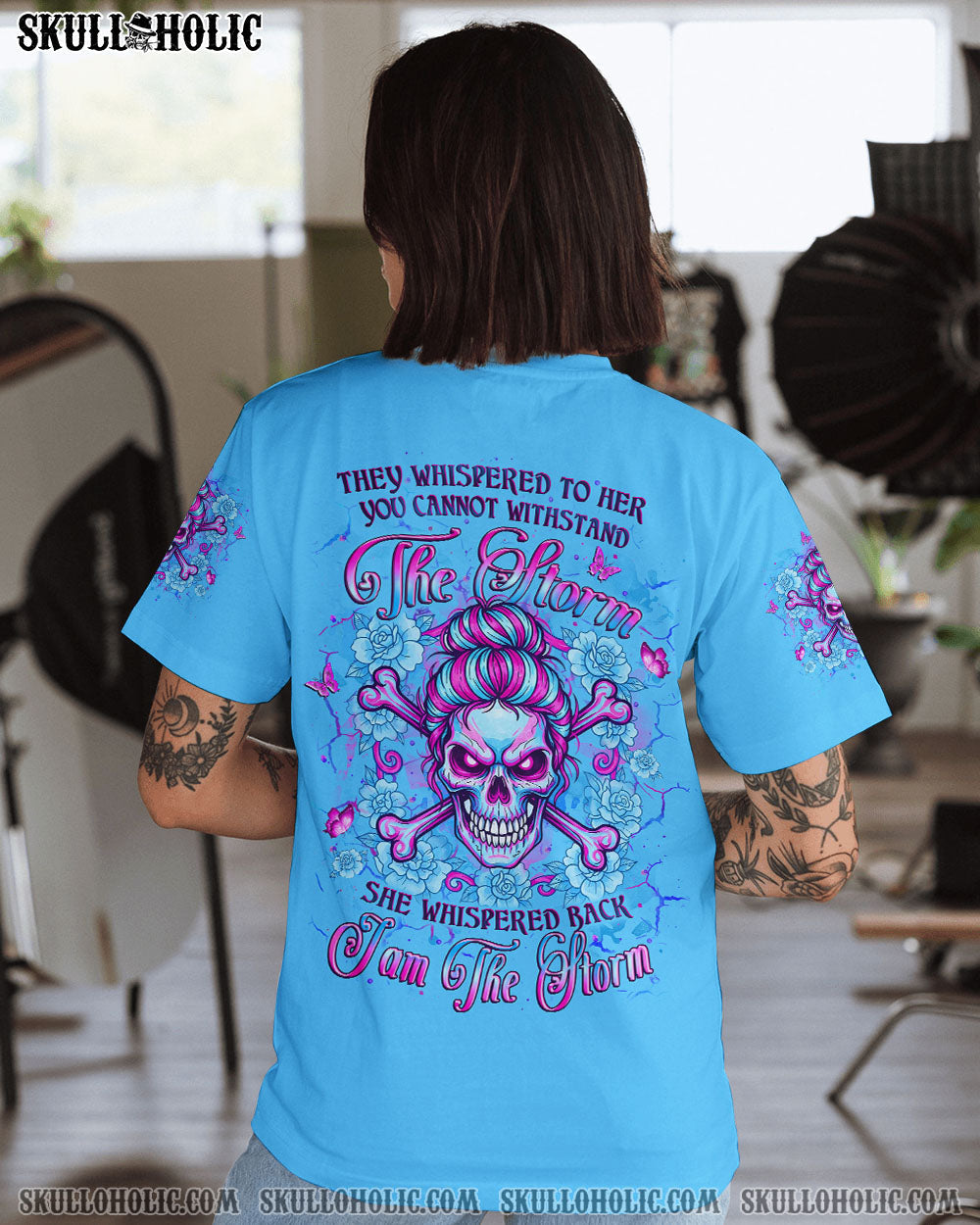 BLISSCORNERS I'M A B DON'T TRY ME MESSY BUN ALL OVER PRINT