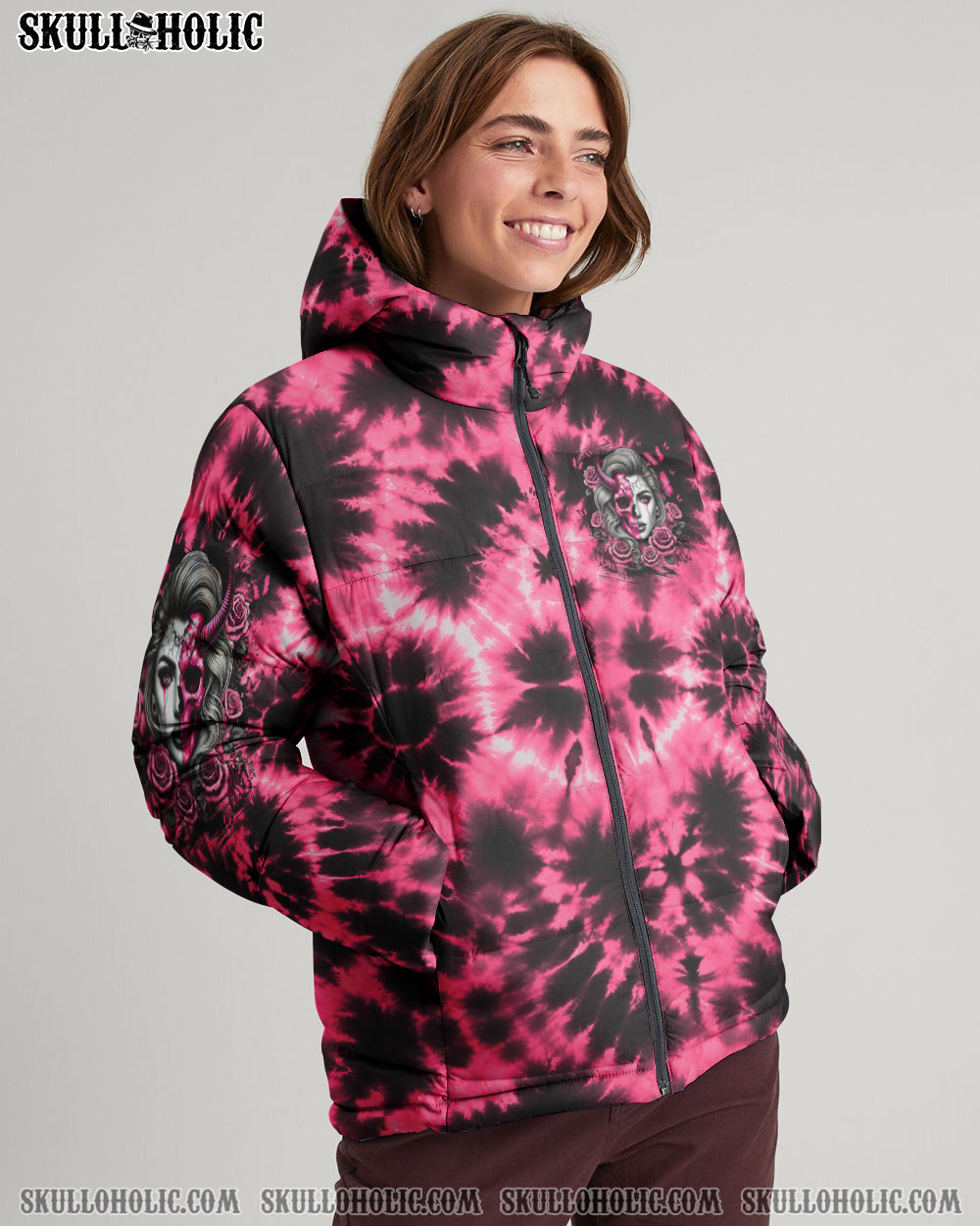 BLISSCORNERS DON'T TRY TO FIGURE ME OUT PUFFER JACKET