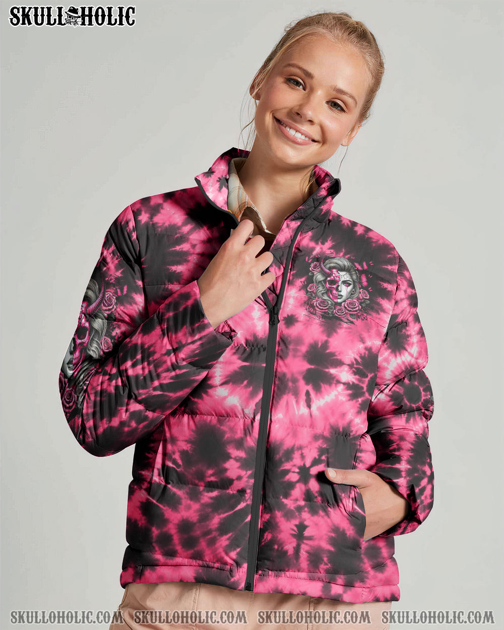 BLISSCORNERS DON'T TRY TO FIGURE ME OUT PUFFER JACKET