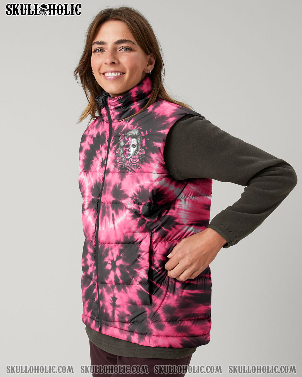 BLISSCORNERS DON'T TRY TO FIGURE ME OUT PUFFER JACKET