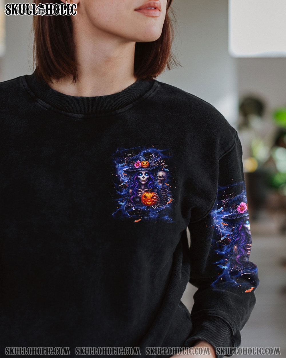 BLISSCORNERS A WEE BIT WICKED HALLOWEEN ALL OVER PRINT