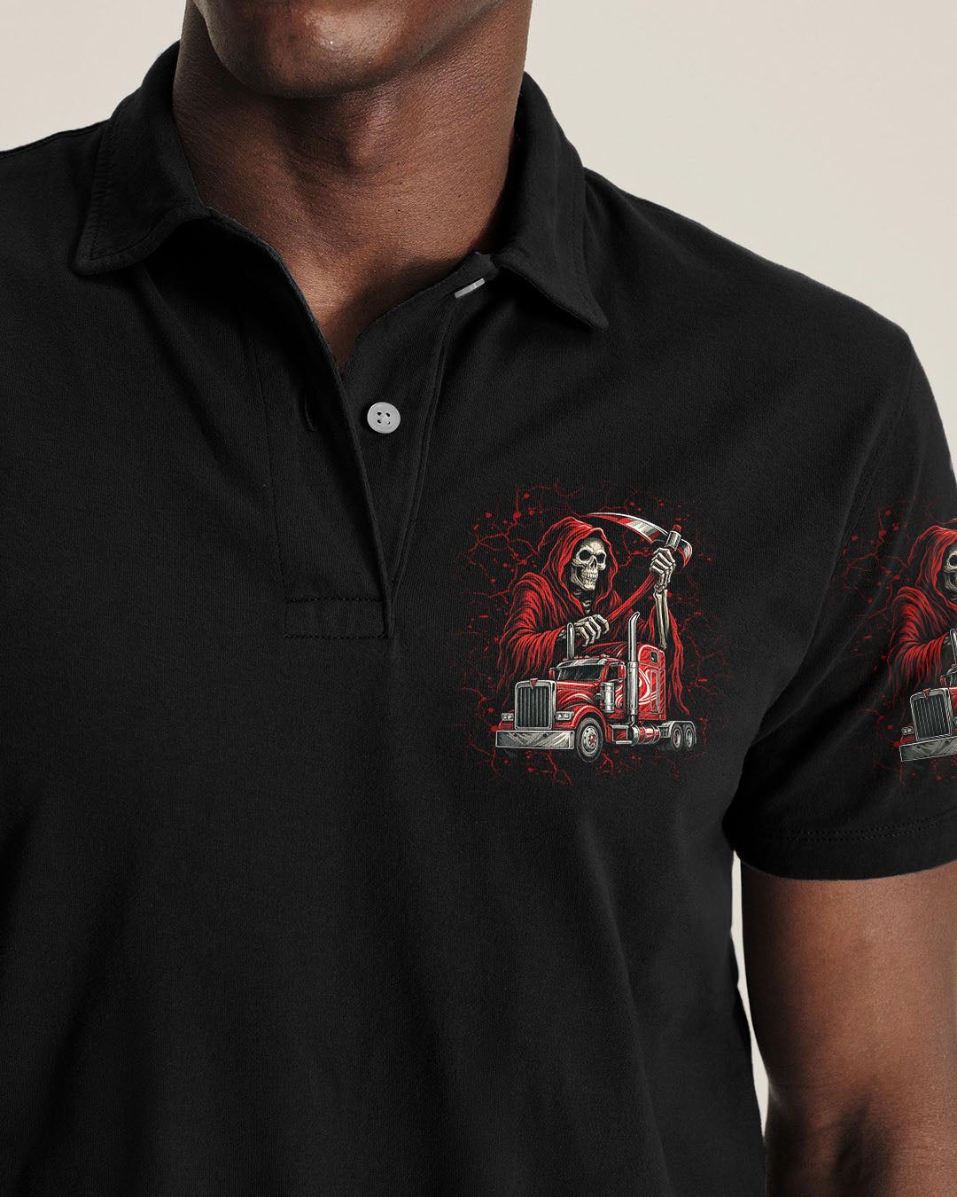 BLISSCORNERS I'M A TRUCK DRIVER AND A DAD ALL OVER PRINT