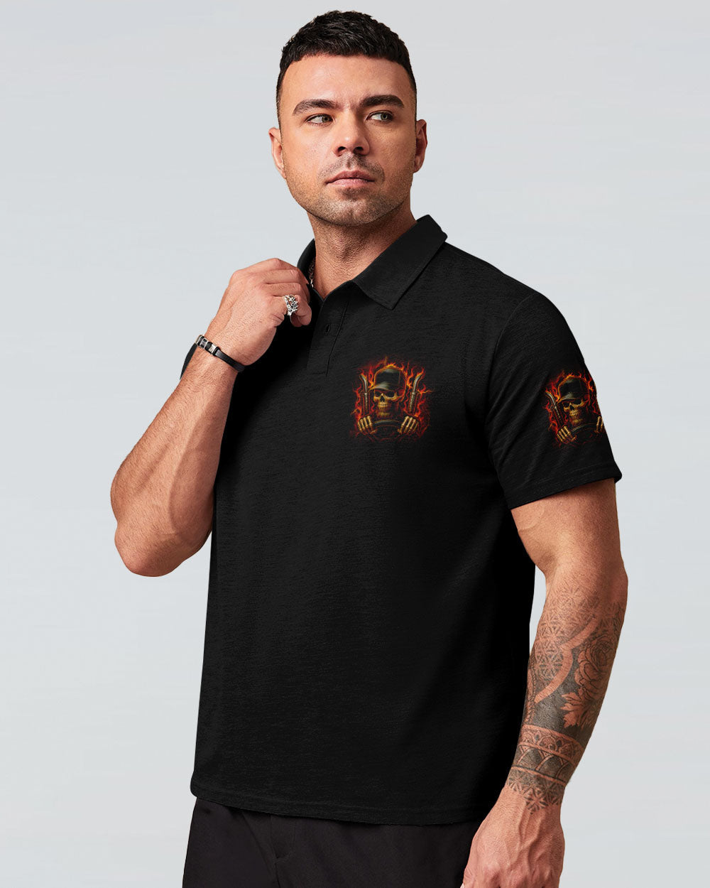 BLISSCORNERS SKILLED ENOUGH TO BECOME A DIESEL MECHANIC SKULL ALL OVER PRINT