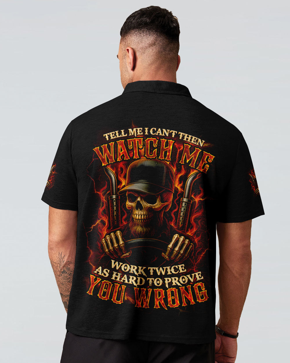 BLISSCORNERS SKILLED ENOUGH TO BECOME A DIESEL MECHANIC SKULL ALL OVER PRINT
