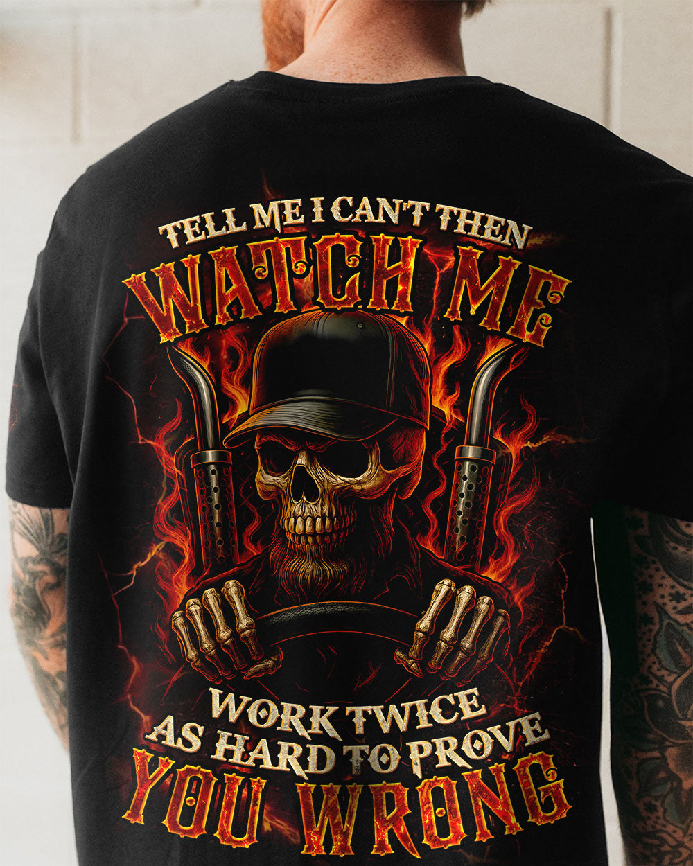 BLISSCORNERS SKILLED ENOUGH TO BECOME A DIESEL MECHANIC SKULL ALL OVER PRINT