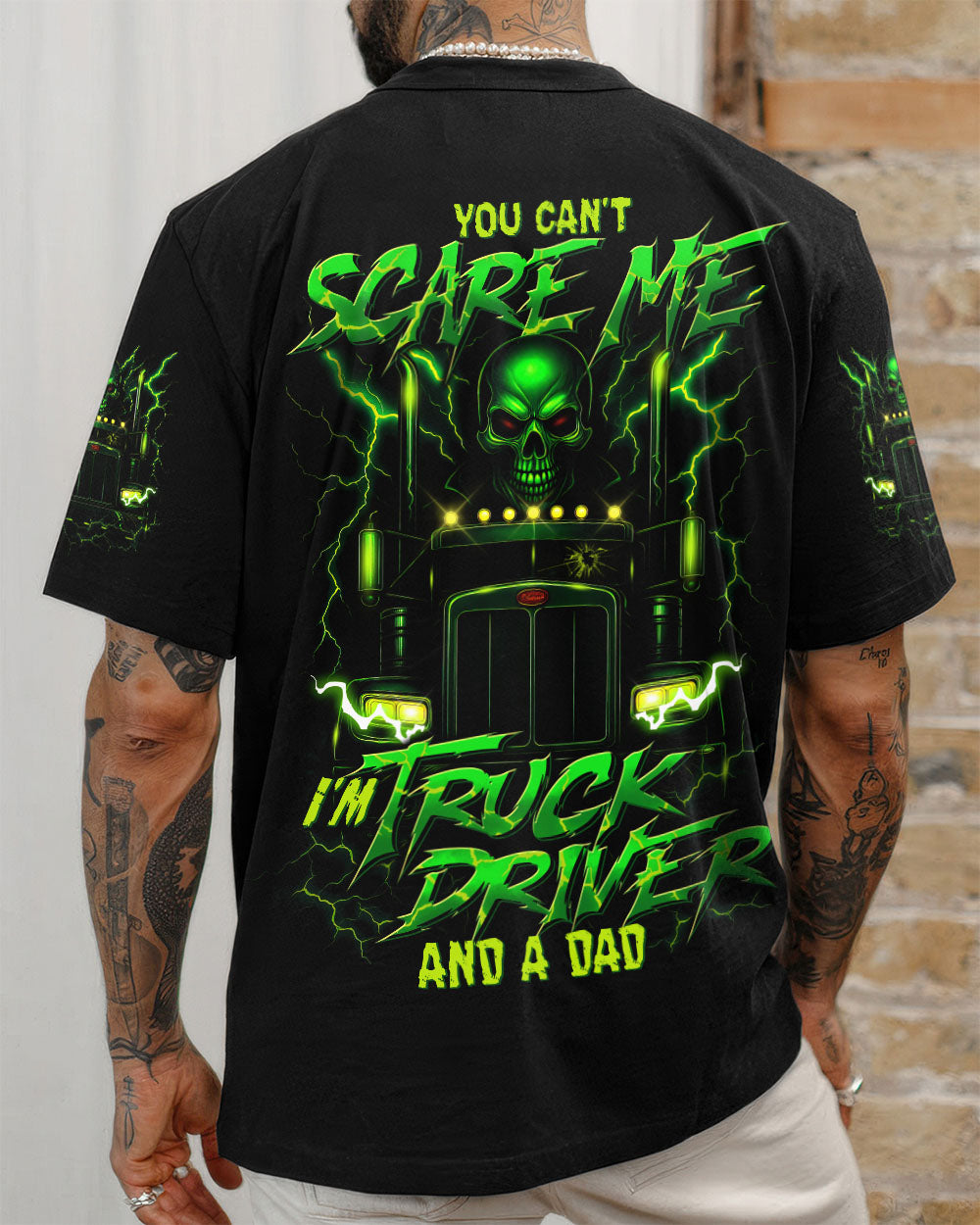 BLISSCORNERS THE TITLE TRUCKER  CANNOT BE INHERITED NOR PURCHASED ALL OVER PRINT