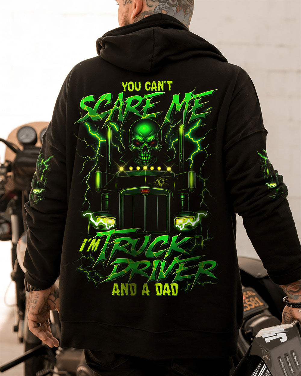 BLISSCORNERS THE TITLE TRUCKER  CANNOT BE INHERITED NOR PURCHASED ALL OVER PRINT