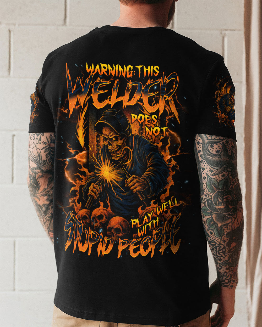 BLISSCORNERS LET THIS OLD MAN BE A TRUCKER ALL OVER PRINT