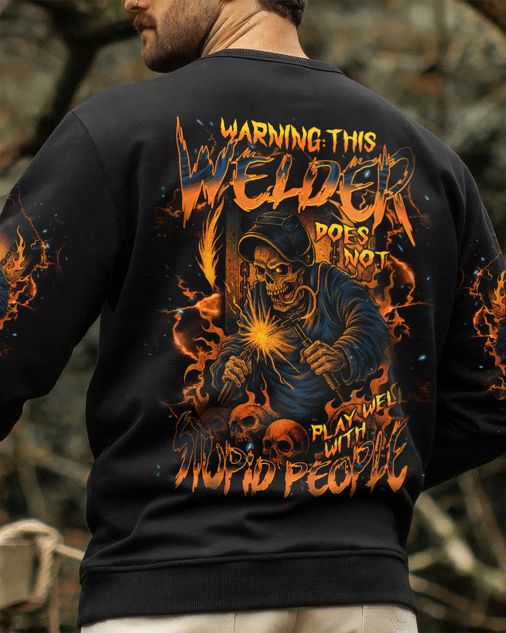 BLISSCORNERS LET THIS OLD MAN BE A TRUCKER ALL OVER PRINT